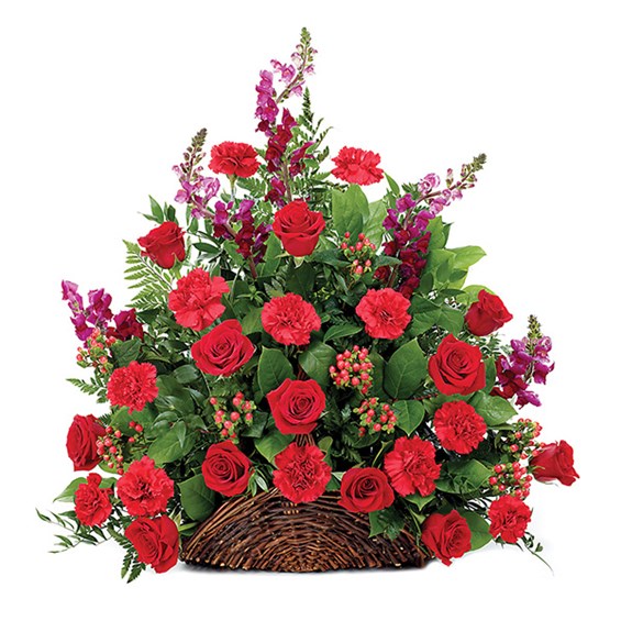 Classic Fireside Sympathy Basket (BF194-11KL)