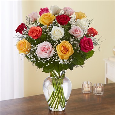 Rose Elegance™ Premium Long Stem Assorted Roses