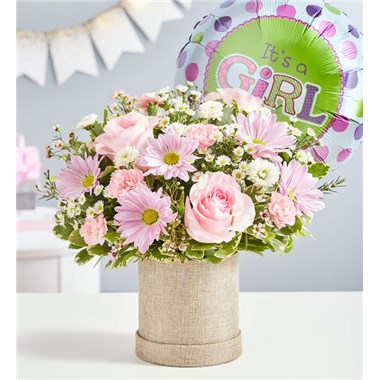 Welcome Baby Girl™ Bouquet