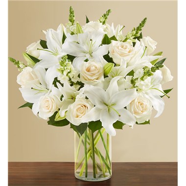 Classic All White Arrangement