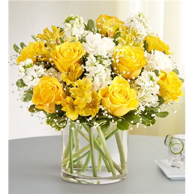 Yellow & White Delight Bouquet
