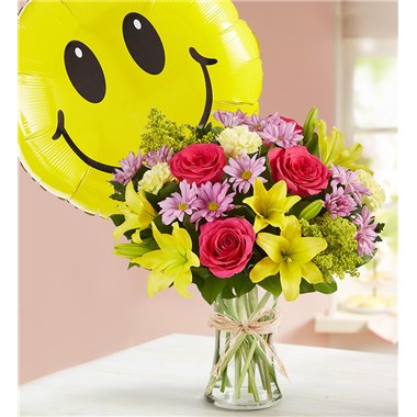 Fields Of Europe® For Spring With Jumbo Smile Balloon