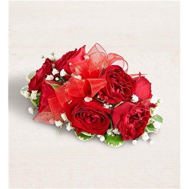 Red Spray Rose Corsage