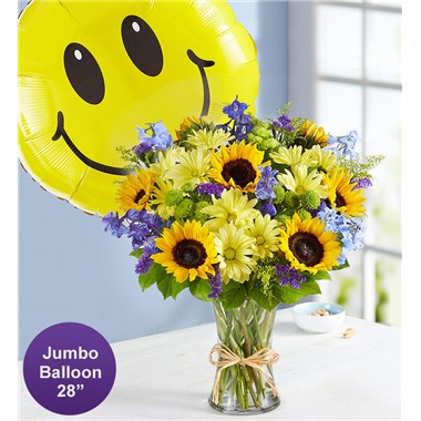 Fields Of Europe® Summer With Jumbo Smile Balloon