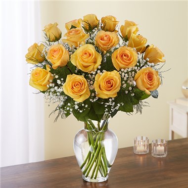 Rose Elegance™ Premium Long Stem Yellow Roses