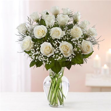 Rose Elegance™ Premium Long Stem White Roses