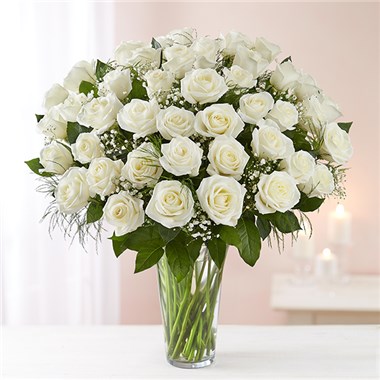 Ultimate Elegance™ Long Stem White Roses