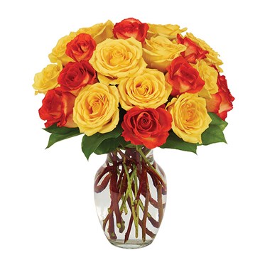 Yellow &amp; Orange Rose Bouquet (BF236-11)