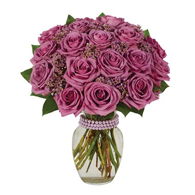 Purple Rose Bouquet