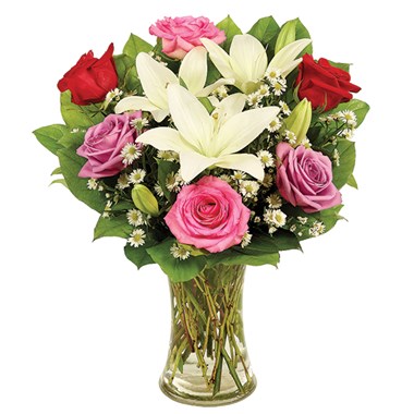 Rose & Lily Romance Bouquet
