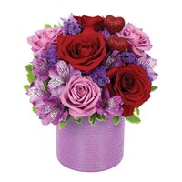 "Shimmering Romance" flower bouquet (BF341-11KM)