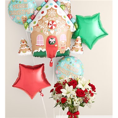 Fields Of Europe Christmas With Balloons